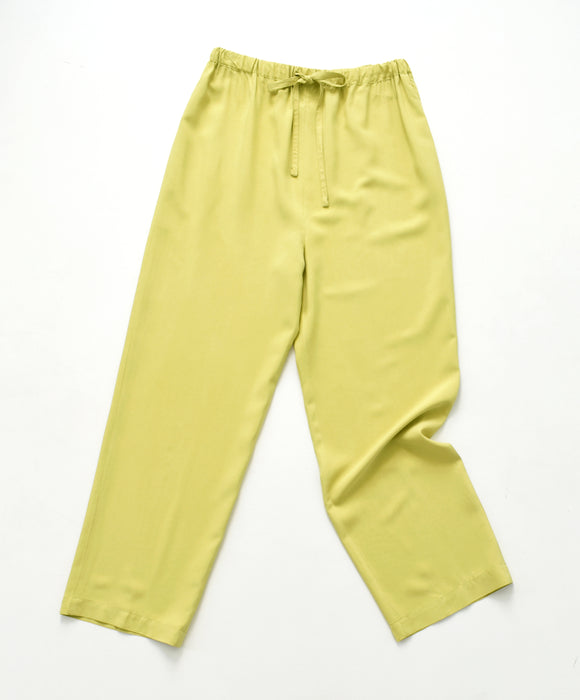 vintage citron silk pants (s/m)