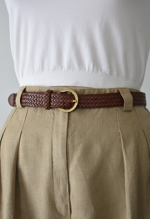 Hickory Leather Belt (xs/s)