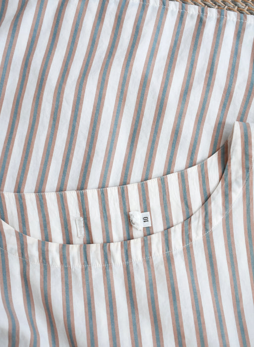 Cropped Ticking Stripe Top (l)