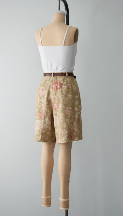Botanical Linen Shorts (m)