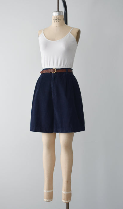 Navy Corduroy Shorts (m)