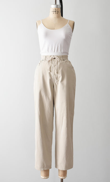 vintage cotton utility pants (m)