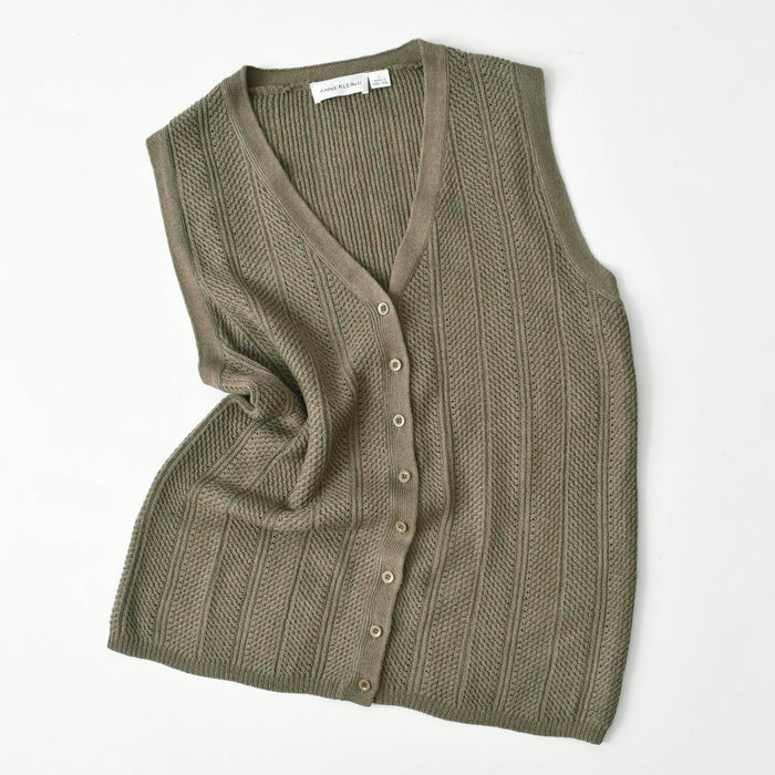 vintage knit sweater vest (m/l)