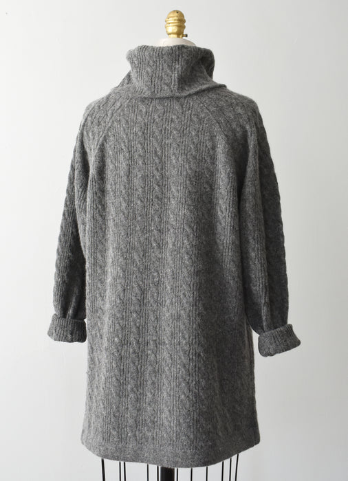 vintage angora sweater (m)