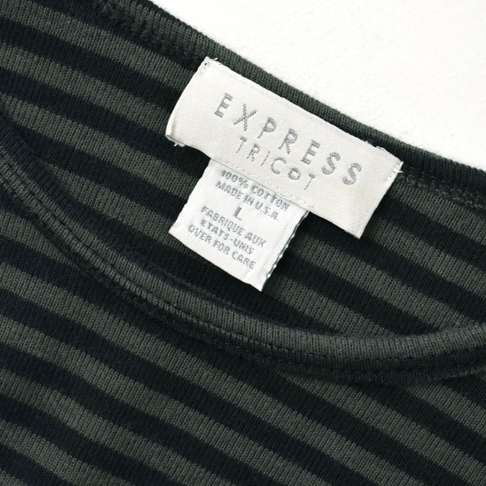 vintage striped cotton t-shirt (m/l)