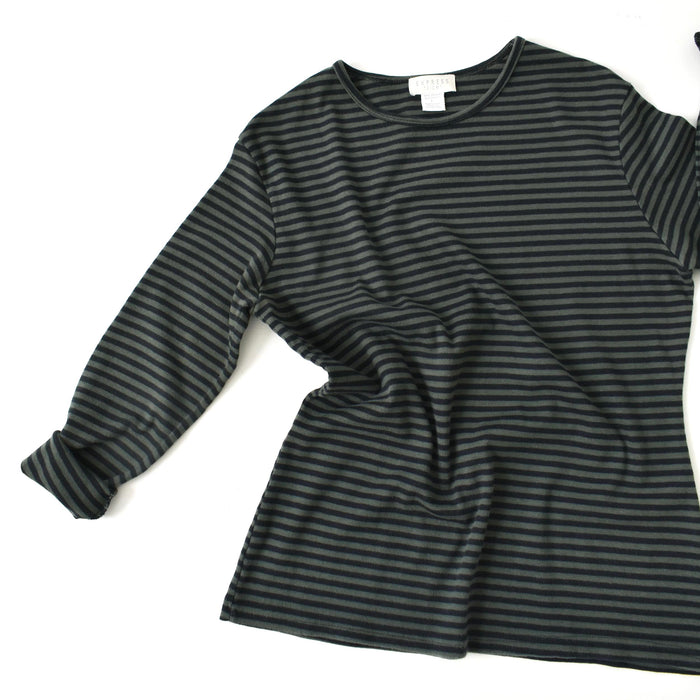 vintage striped cotton t-shirt (m/l)