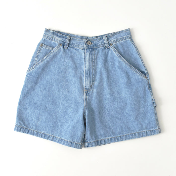 vintage denim carpenter shorts (m)