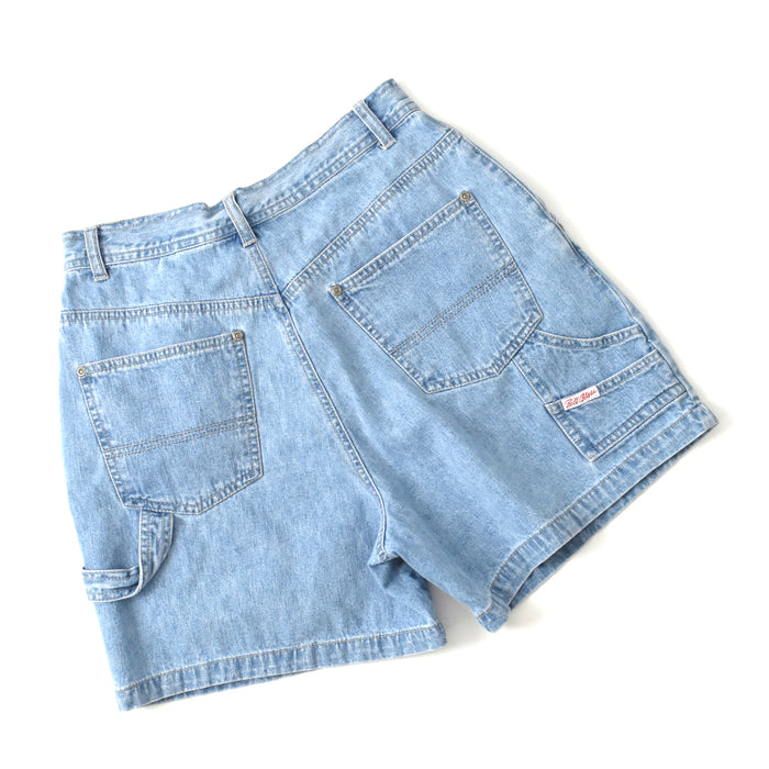 vintage denim carpenter shorts (m)