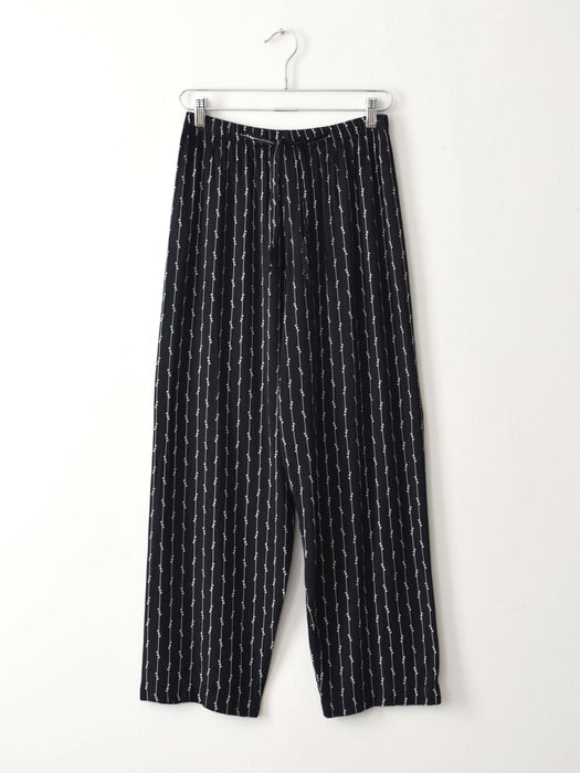Wavy Lines Easy Pants (m)