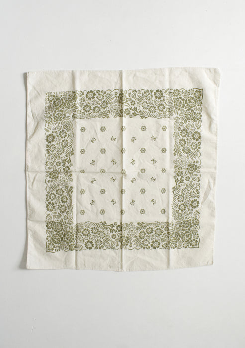Floral Cotton Bandana