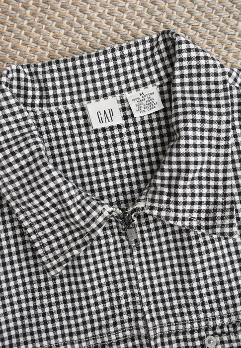 Cropped Gingham Top (s)