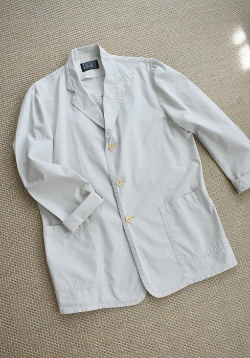 Chalk Cotton Blazer (l)