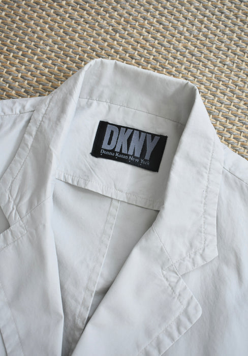 Chalk Cotton Blazer (l)