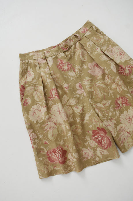 Botanical Linen Shorts (m)