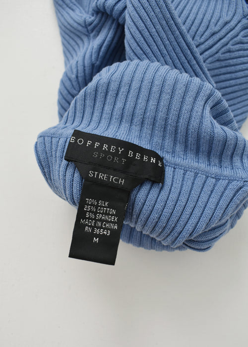 Cornflower Rib Knit Top (s)