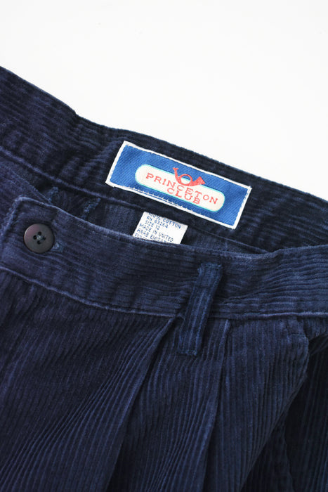 Navy Corduroy Shorts (m)