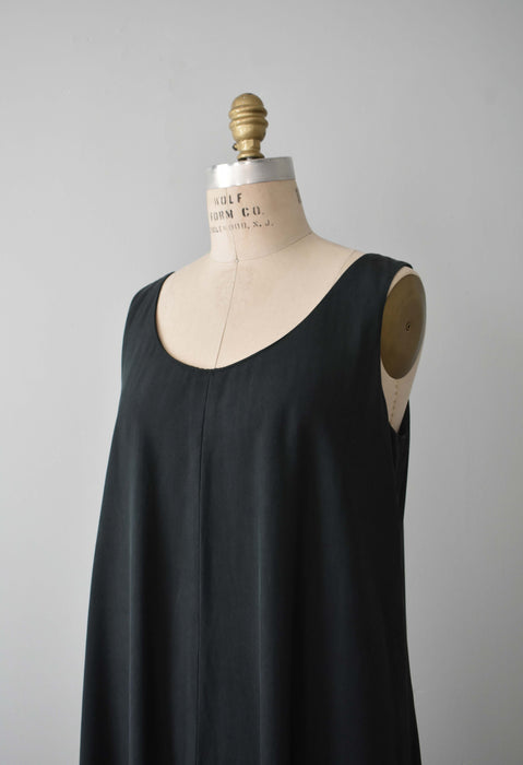 Silk Trapeze Dress (m)