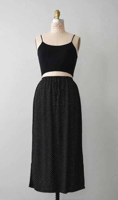 Polka Dot Skirt (m/l)