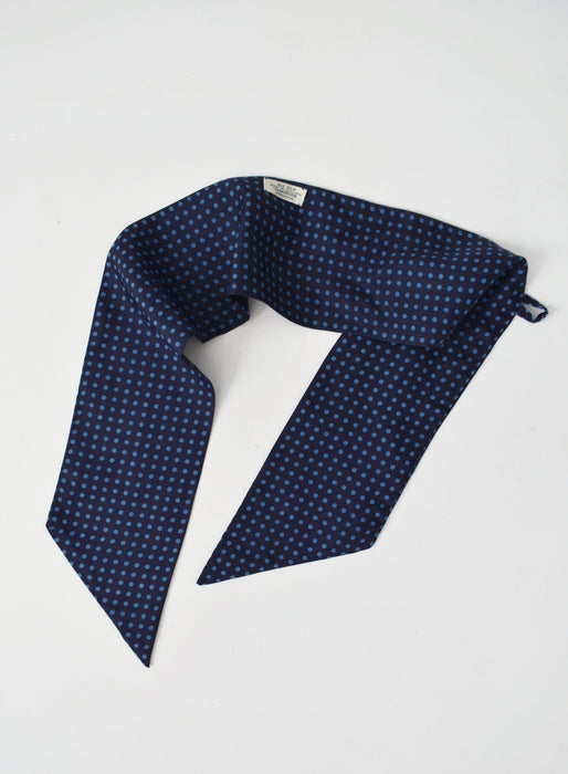 Polka Dot Silk Scarf