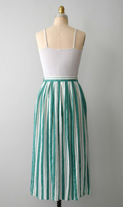 Viridian Striped Skirt (m)