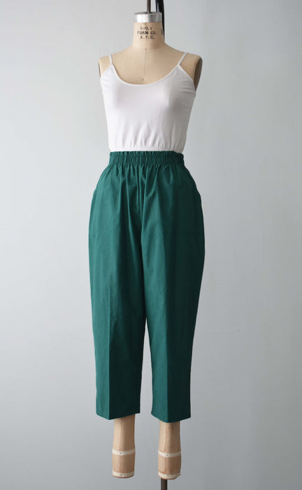 Evergreen Cotton Easy Pants (m/l)