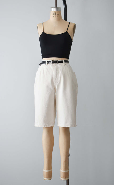 Chalk Denim Shorts (l)