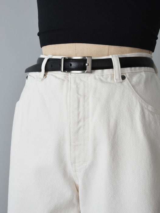 Minimalist Leather Belt (m)