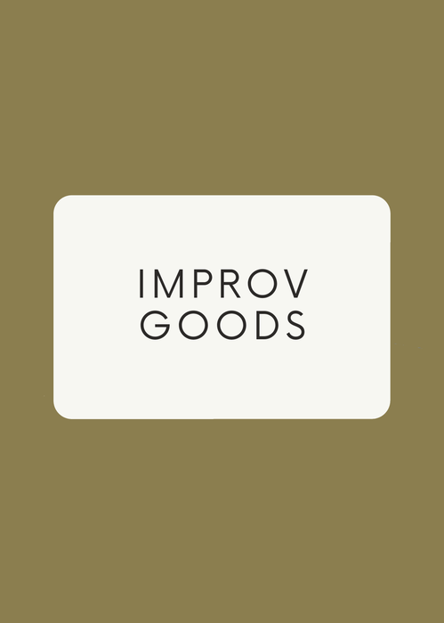 Improv Goods Gift Card