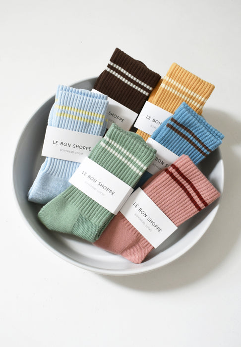 Boyfriend Socks / Various Colors