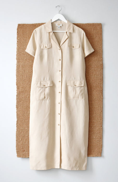 Chamomile Linen Dress (l)