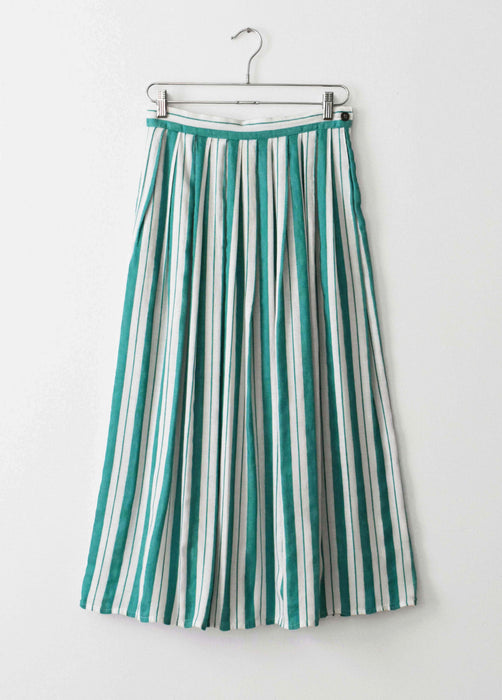 Viridian Striped Skirt (m)