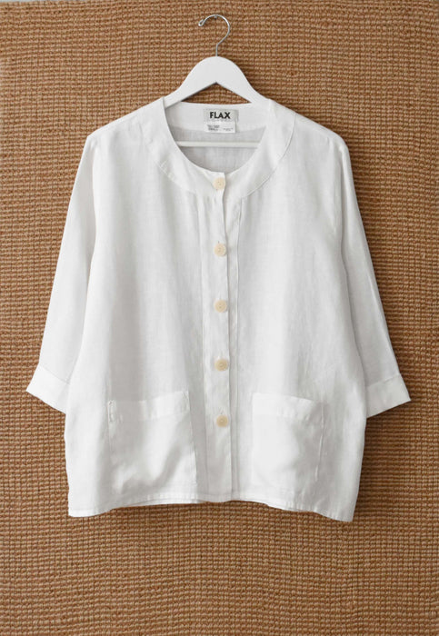 Salt Linen Shirt Jacket (m)