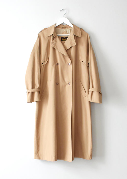 vintage beige trench coat (s/m)