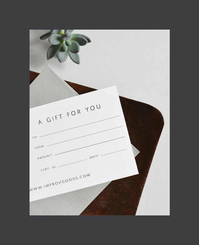 GIFT CARDS