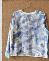 hand-painted vintage silk shirt #3 - Improv Goods