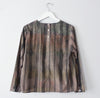 hand-painted vintage silk shirt 03 - Improv Goods