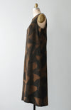 hand-painted vintage silk dress 02 - Improv Goods