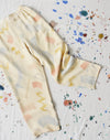 hand-painted vintage silk pants | soft shapes - Improv Goods